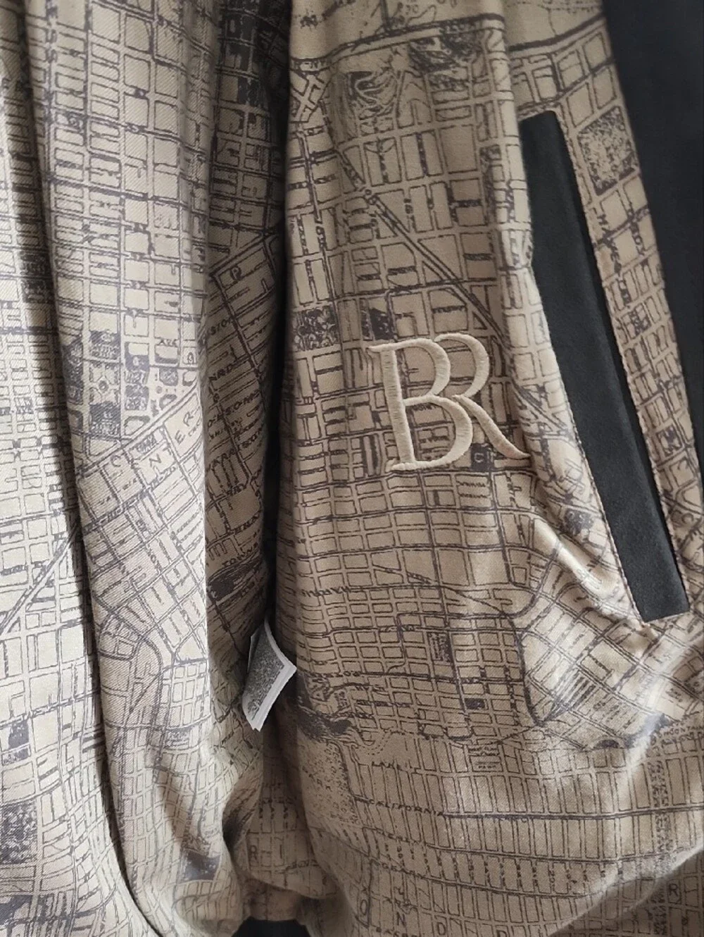 Banana Republic Men's Charcoal Gray Suede Shirt Jacket